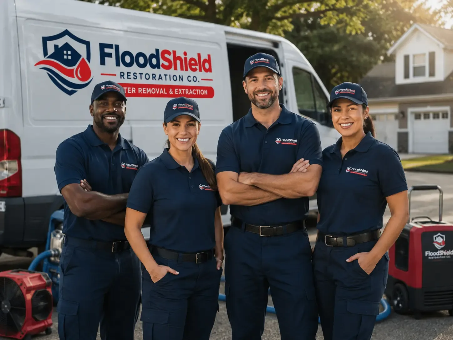 Flood Damage Restoration company in Orlando, WV